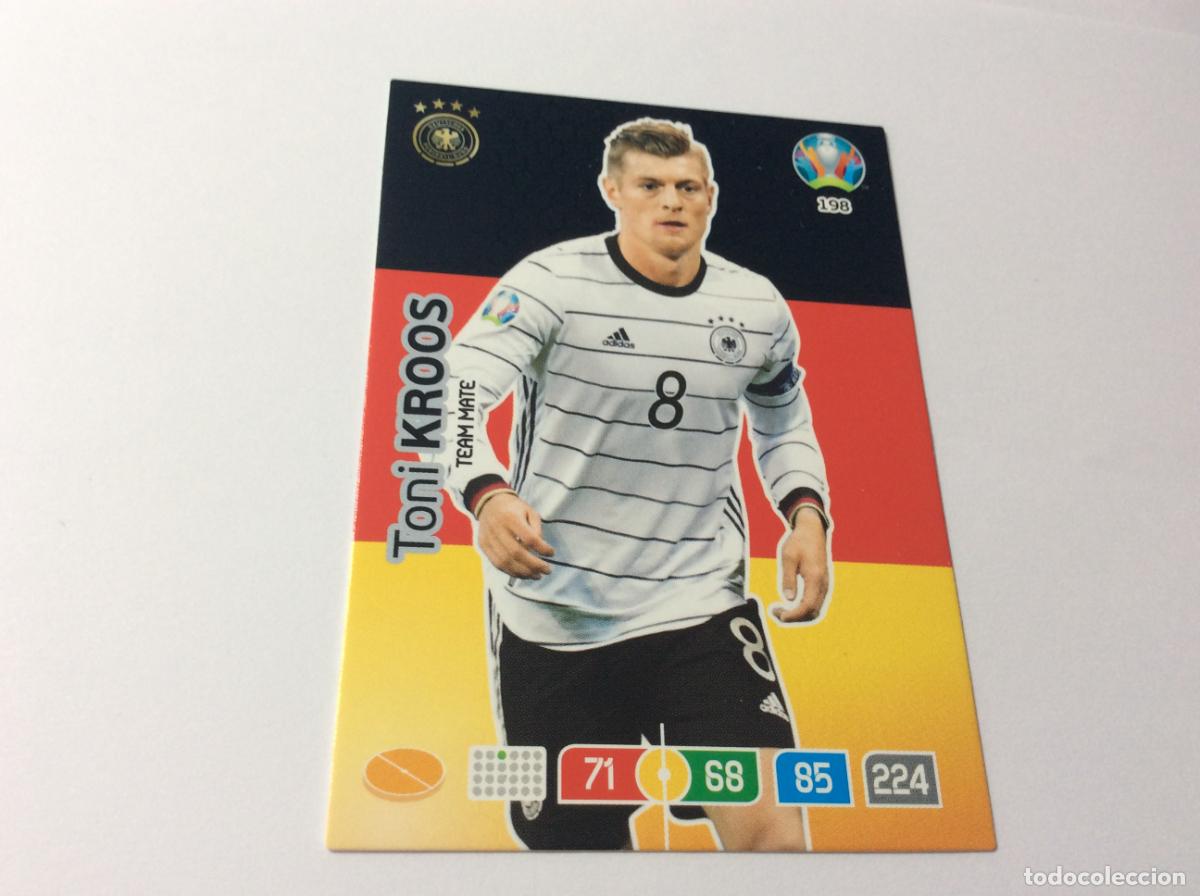 Cromos de f&uacute;tbol: 198 Toni Kroos Alemania UEFA Euro 2020 Preview Adrenalyn XL Panini