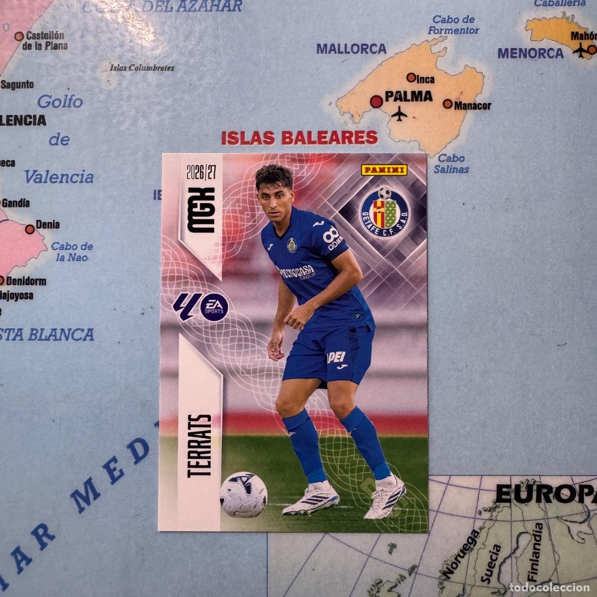 Cromos de f&uacute;tbol: Terrats N&uacute;mero 193 Del Getafe megacracks 26-27 2026-2027