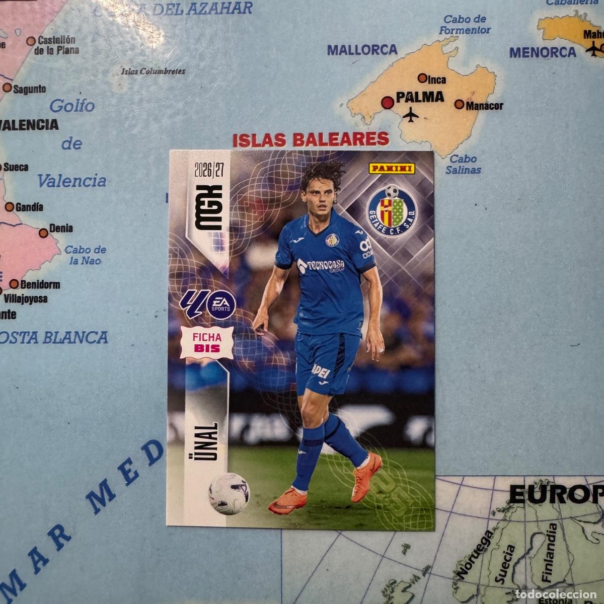 Cromos de f&uacute;tbol: Unal N&uacute;mero 196 Bis Del Getafe megacracks 26-27 2026-2027