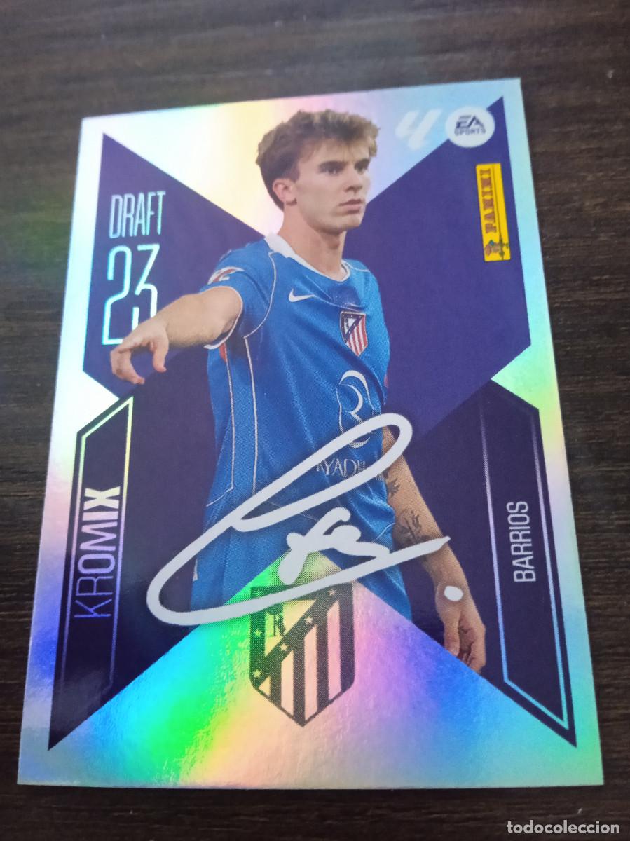 Cromos de f&uacute;tbol: Cromo Panini Liga Este 2026/2027 26/27 Draft 23 Kromix Barrios K 3