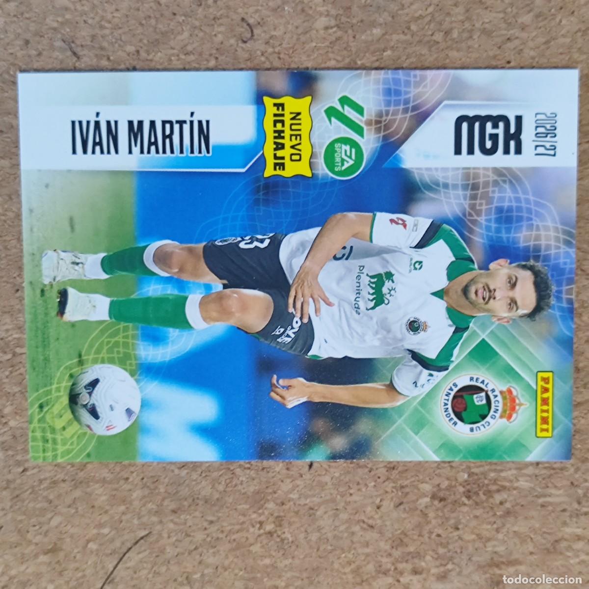 Cromos de f&uacute;tbol: MEGACRACKS 2&ordf; EDICION 26/27 CARD NUEVO FICHAJE IVAN MARTIN RACING # 481 PANINI