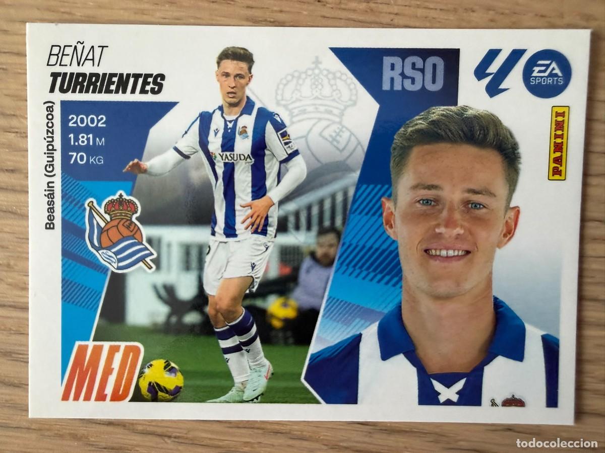 Cromos de f&uacute;tbol: 11 TURRIENTES REAL SOCIEDAD 25 26 2025 2026 LIGA EA SPORTS COLECCIONES ESTE SIN PEGAR STICKER