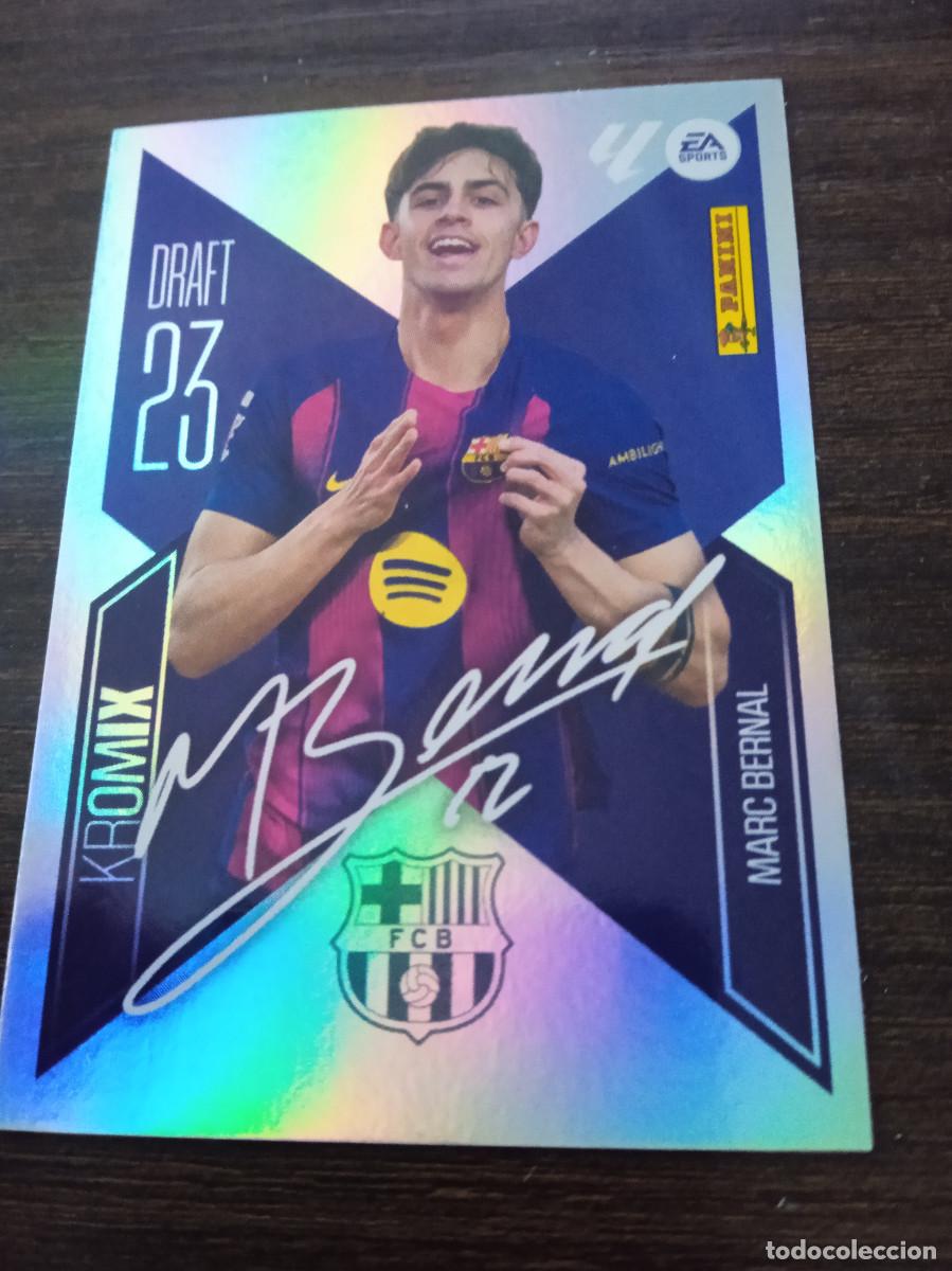 Cromos de f&uacute;tbol: Cromo Panini Liga Este 2026/2027 26/27 Draft 23 Kromix Marc bernal K 15