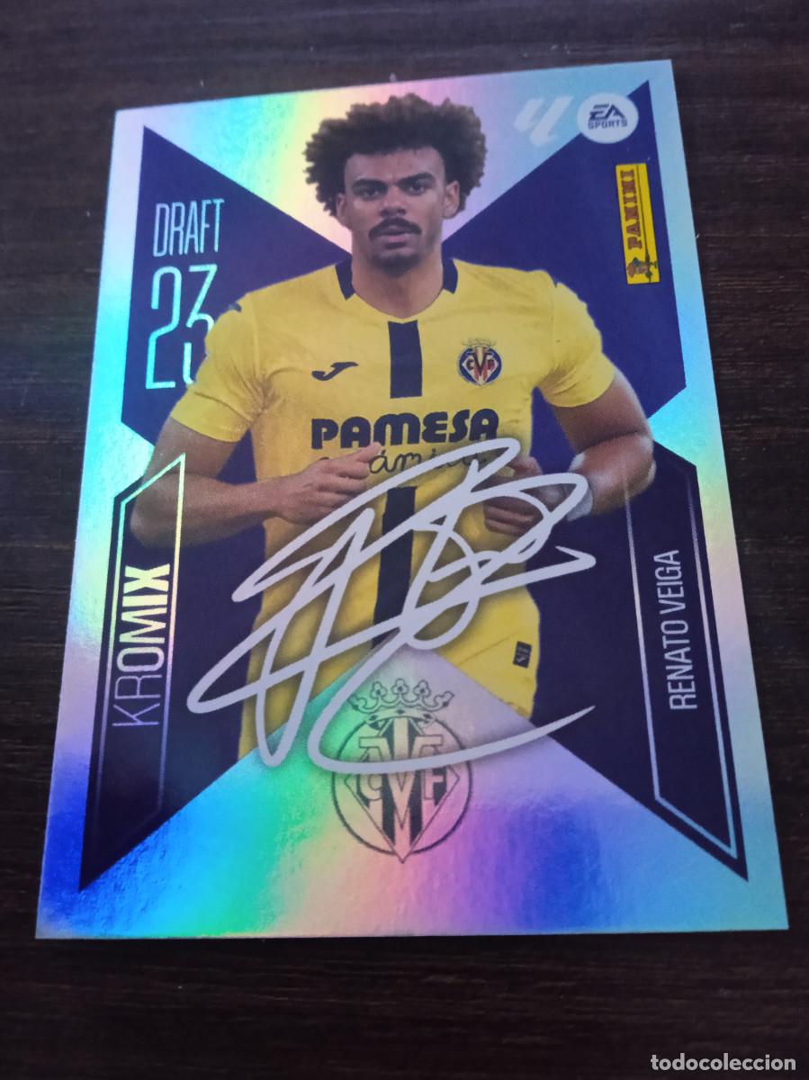 Cromos de f&uacute;tbol: Cromo Panini Liga Este 2026/2027 26/27 Draft 23 Kromix Renato Veiga K 20