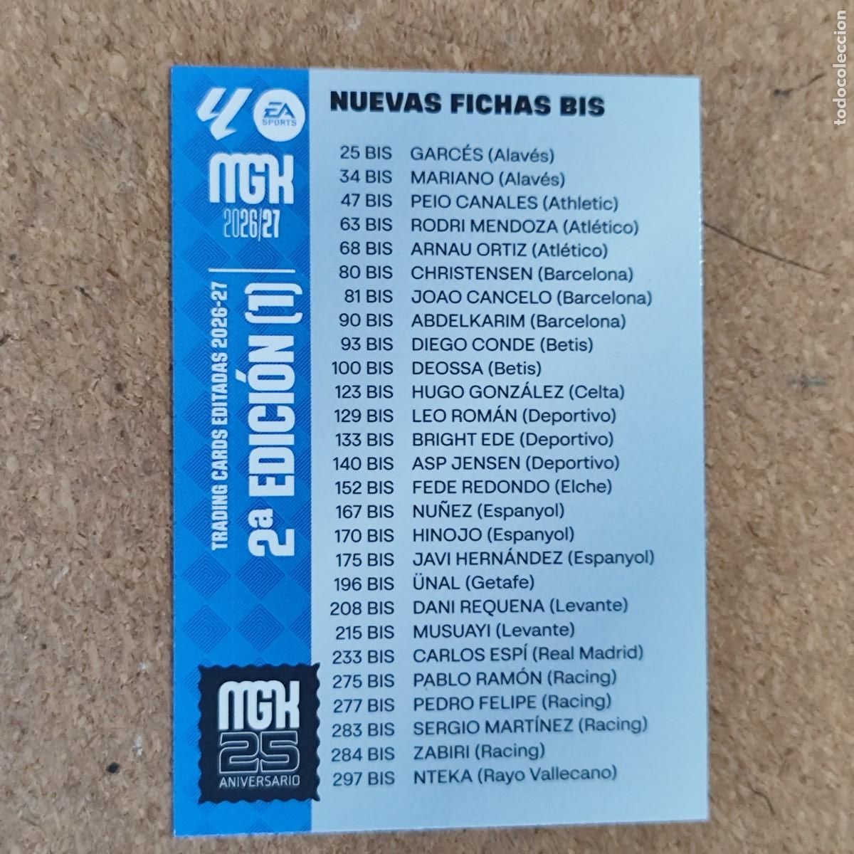 Cromos de Futebol: MEGACRACKS 2&ordf; EDICION 26/27 CARD 2&ordf; EDICION (1) # PANINI