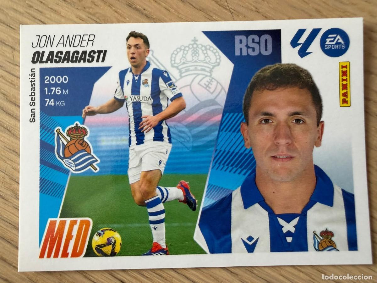Cromos de Futebol: 14B 14 B OLASAGASTI REAL SOCIEDAD 25 26 2025 2026 LIGA EA SPORTS COLECCIONES ESTE SIN PEGAR STICKER
