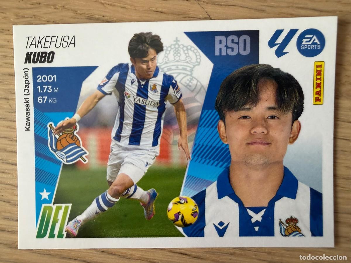 Cromos de Futebol: 16 KUBO REAL SOCIEDAD 25 26 2025 2026 LIGA EA SPORTS COLECCIONES ESTE SIN PEGAR STICKER