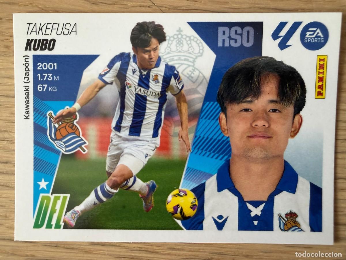 Cromos de Futebol: 16 KUBO REAL SOCIEDAD 25 26 2025 2026 LIGA EA SPORTS COLECCIONES ESTE SIN PEGAR STICKER