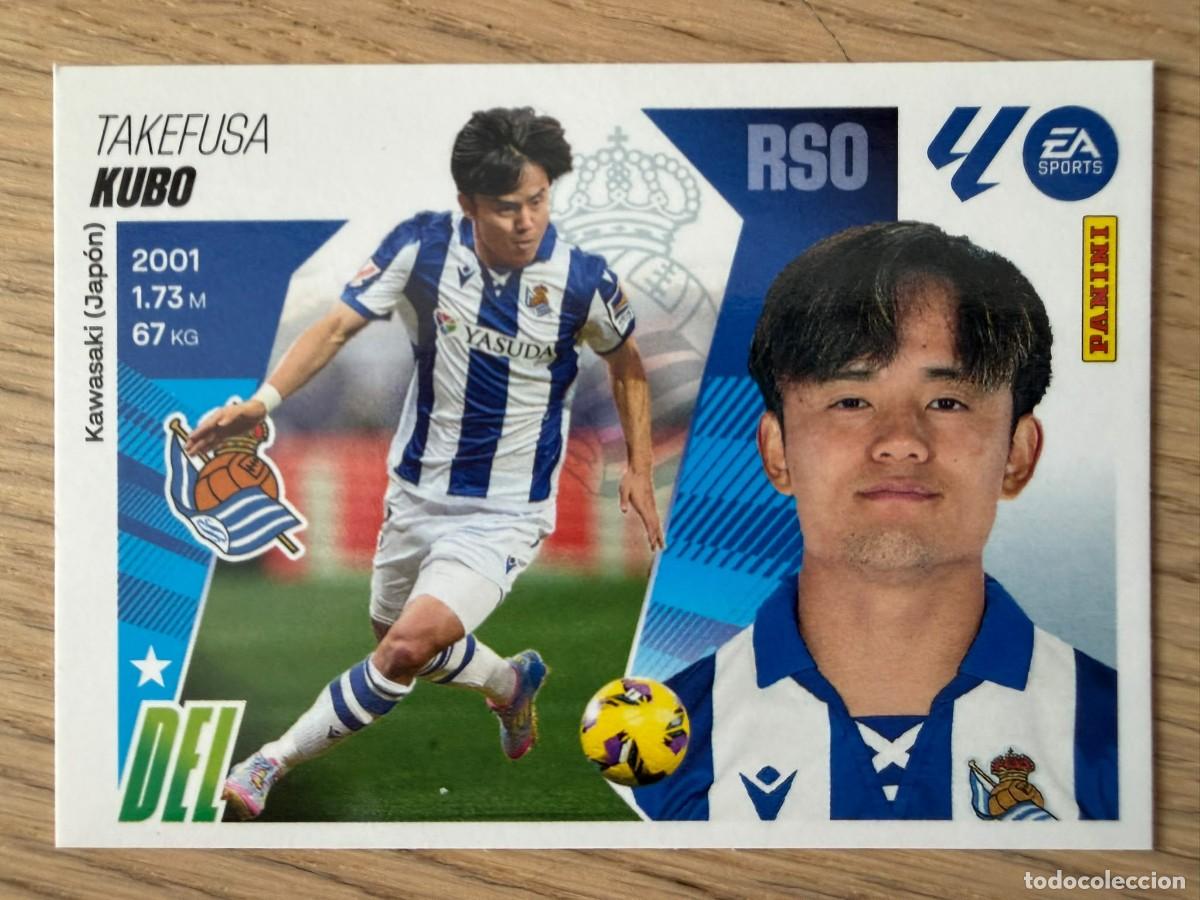 Cromos de Futebol: 16 KUBO REAL SOCIEDAD 25 26 2025 2026 LIGA EA SPORTS COLECCIONES ESTE SIN PEGAR STICKER