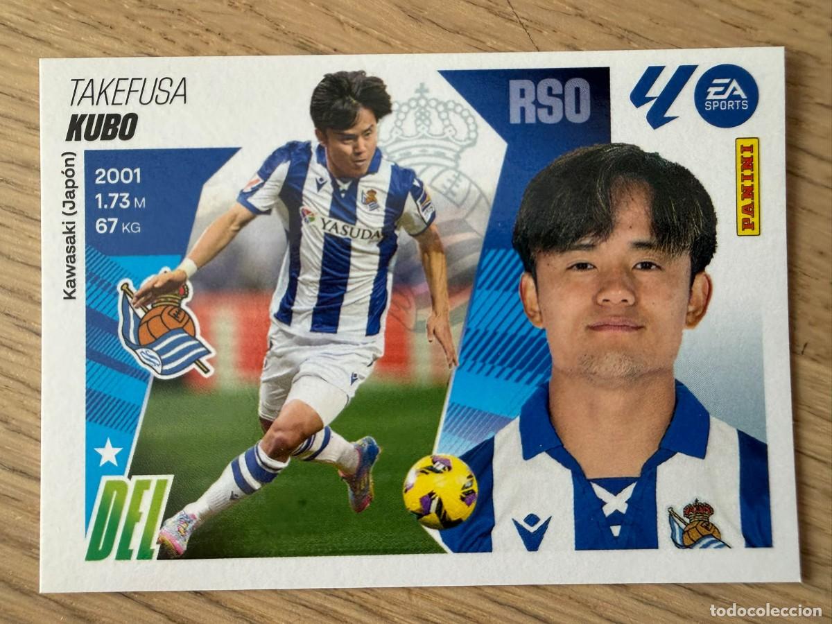 Cromos de Futebol: 16 KUBO REAL SOCIEDAD 25 26 2025 2026 LIGA EA SPORTS COLECCIONES ESTE SIN PEGAR STICKER