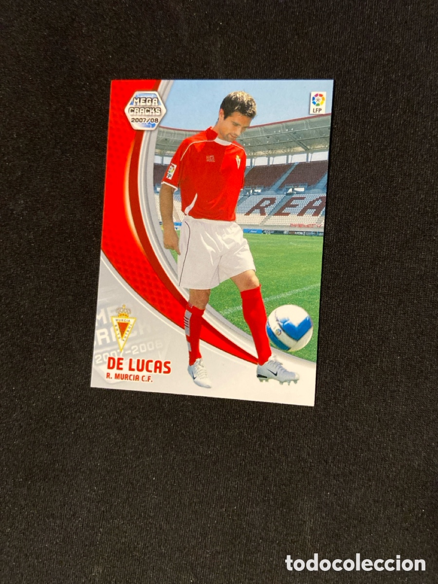 Cromos de Futebol: DE LUCAS 209 (REAL MURCIA) MEGA