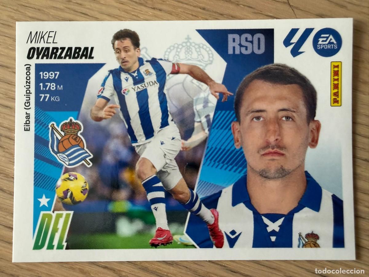 Cromos de Futebol: 18 OYARZABAL REAL SOCIEDAD 25 26 2025 2026 LIGA EA SPORTS COLECCIONES ESTE SIN PEGAR STICKER