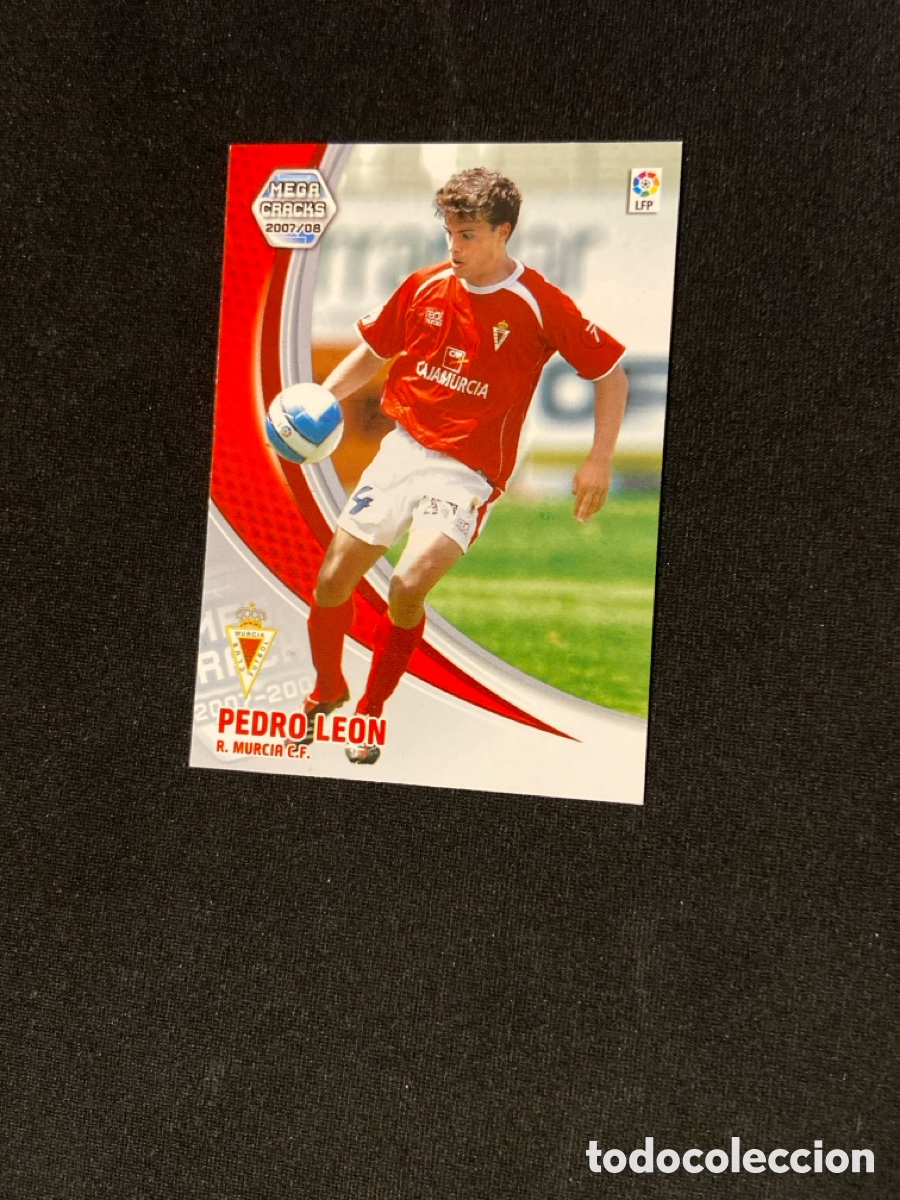 Cromos de f&uacute;tbol: PEDRO LEON 211 (REAL MURCIA) MEGA - Foto 1