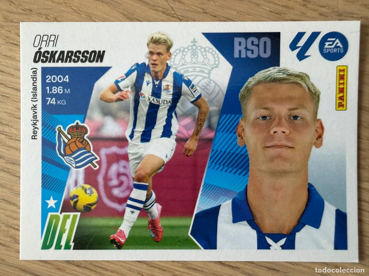 Cromos de Futebol: 20 OSKARSSON REAL SOCIEDAD 25 26 2025 2026 LIGA EA SPORTS COLECCIONES ESTE SIN PEGAR STICKER