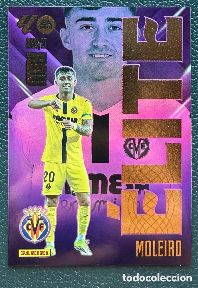 Football Stickers: 11 MOLEIRO VILLARREAL CF ELITE FICHAS ALBUM MEGACRACKS 2026 2027 MGK 26 27