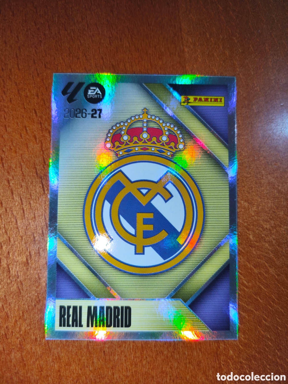 Figurine di Calcio: Escudo Real Madrid n&deg;1 liga este 26/27