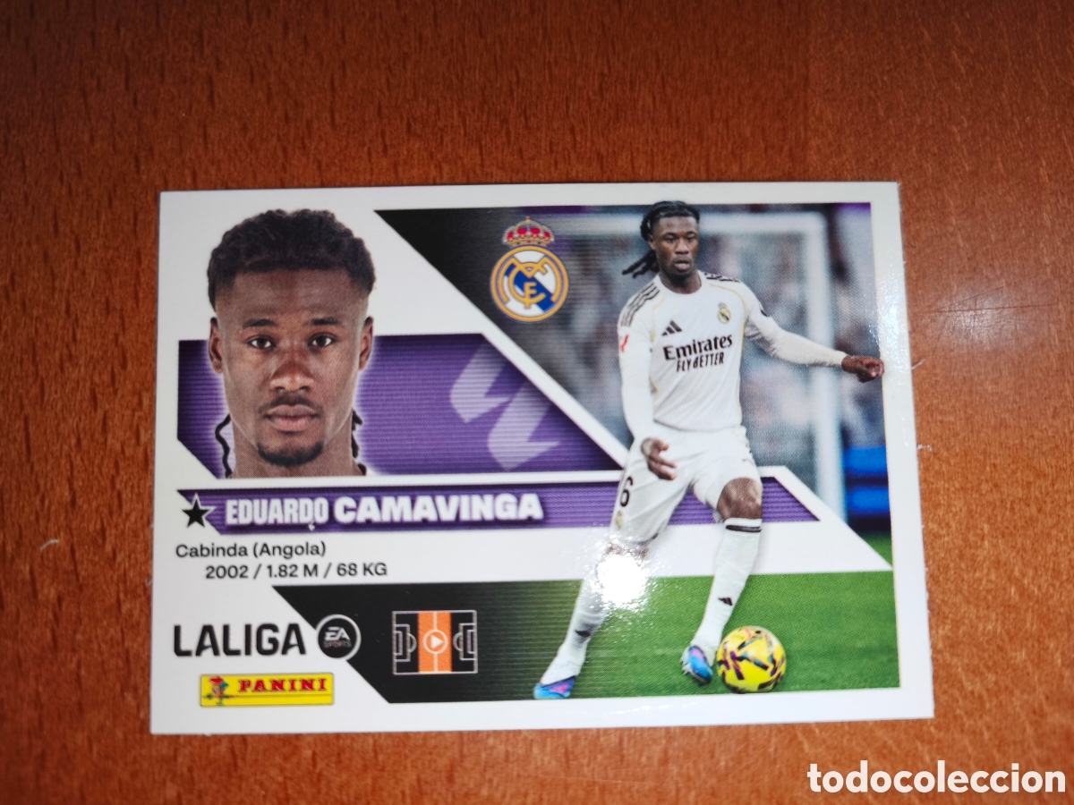 Cromos de Futebol: Camavinga n&deg;13 liga este 26/27 Real Madrid