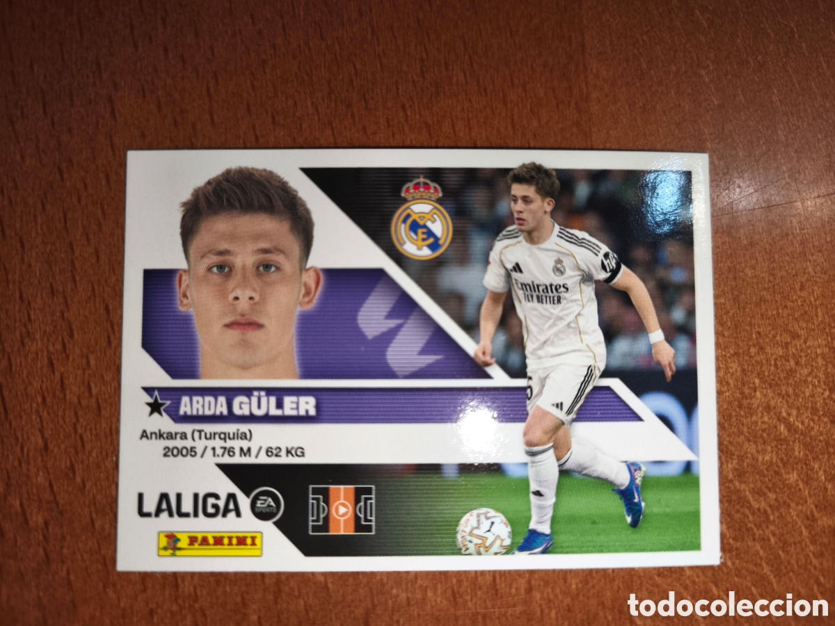Cromos de Futebol: Guler n&deg;15A liga este 26/27 Real Madrid