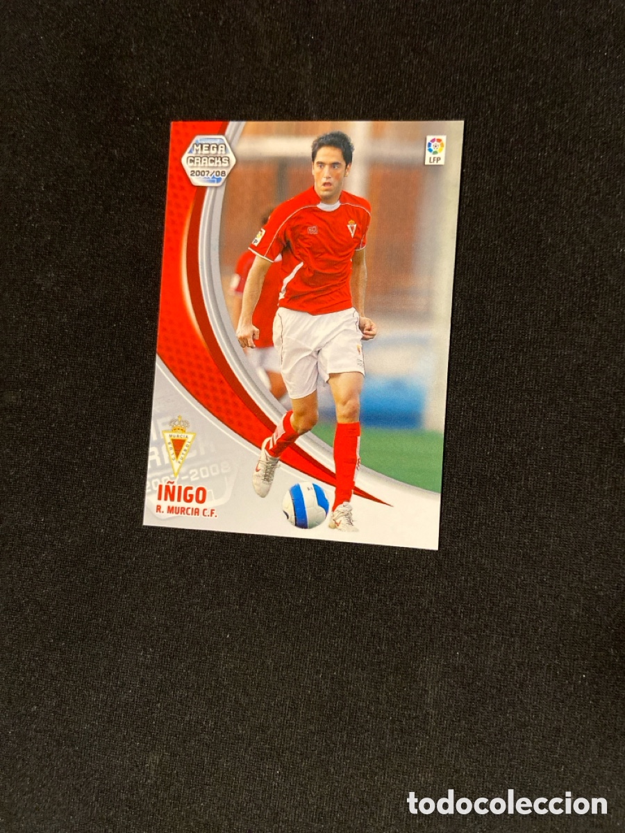 Cromos de Futebol: I&Ntilde;IGO 214 (REAL MURCIA) MEGA