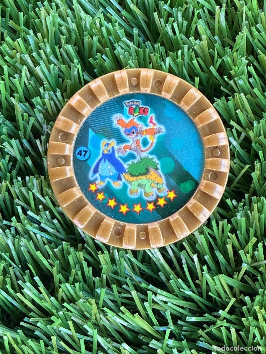 Cromos de f&uacute;tbol: N&ordm; 47 Tazos Pokemon Cheetos Pokemon Roks