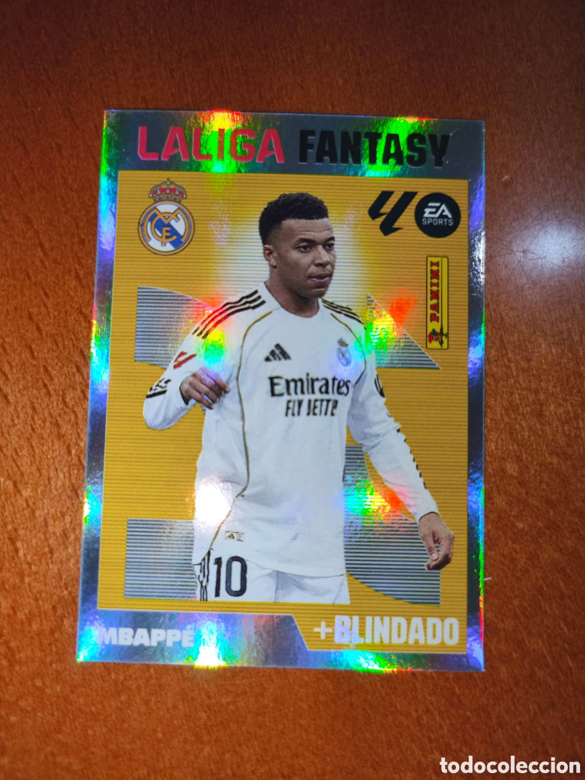 Cromos de f&uacute;tbol: Mbappe n&deg;9 LALIGA FANTASY liga este 26/27 Real Madrid