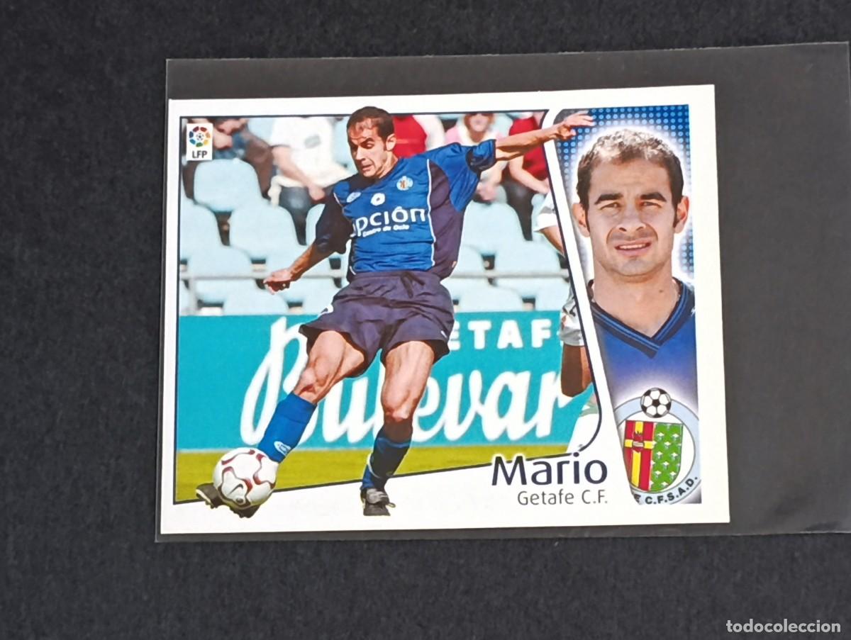 Cartes &agrave; collectionner de Football: MARIO GETAFE CF - COLECCIONES EDICIONES ESTE LA LIGA 2004 2005 - PANINI 04 05 SIN PEGAR