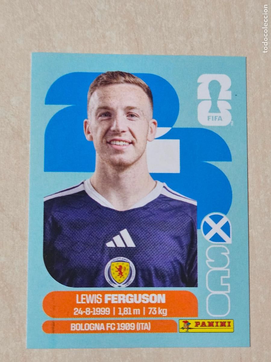 Cromos de Futebol: CROMO SCO14 SCO 14 LEWIS FERGUSON ESCOCIA - MUNDIAL FIFA WORLD CUP 2026 STICKER PANINI SIN PEGAR