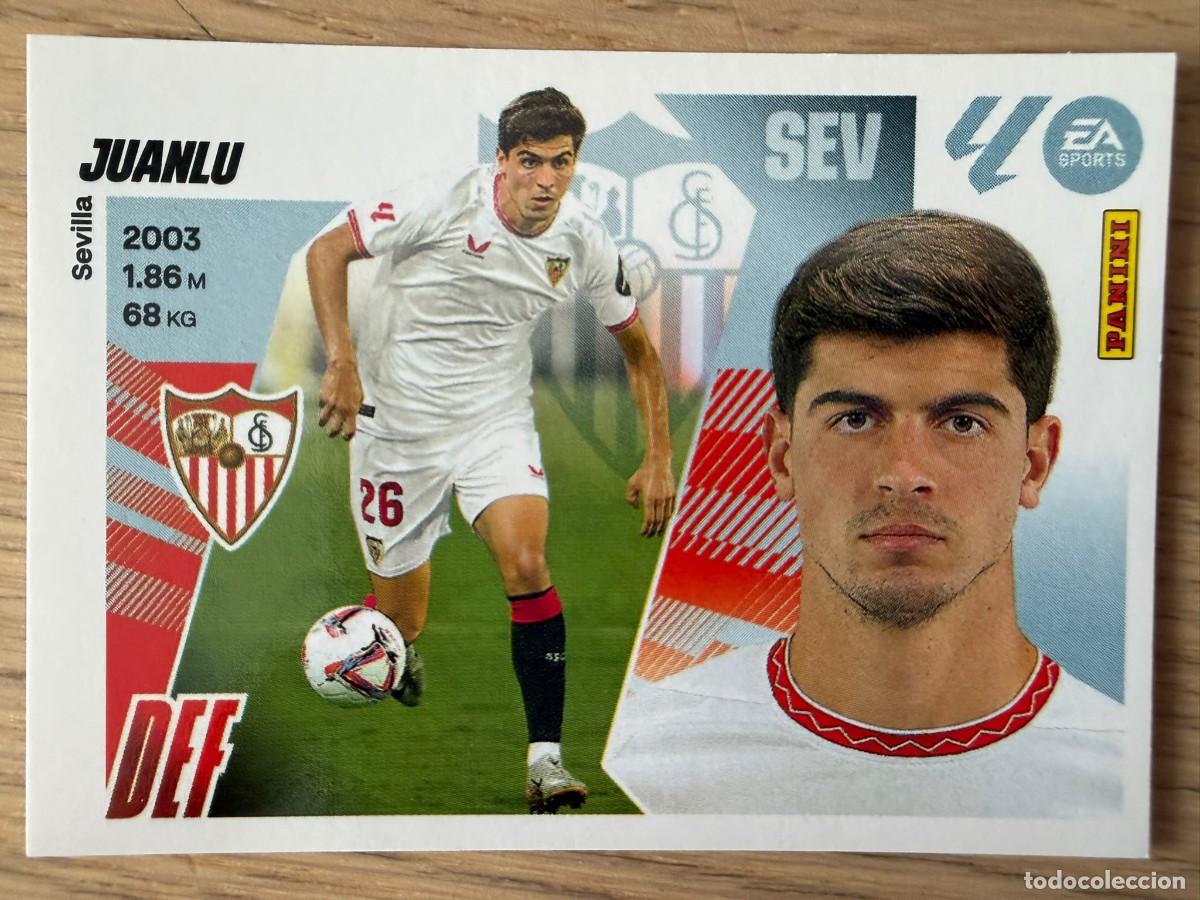 Football Stickers: 6 JUANLU SEVILLA 25 26 2025 2026 LIGA EA SPORTS COLECCIONES ESTE SIN PEGAR STICKER