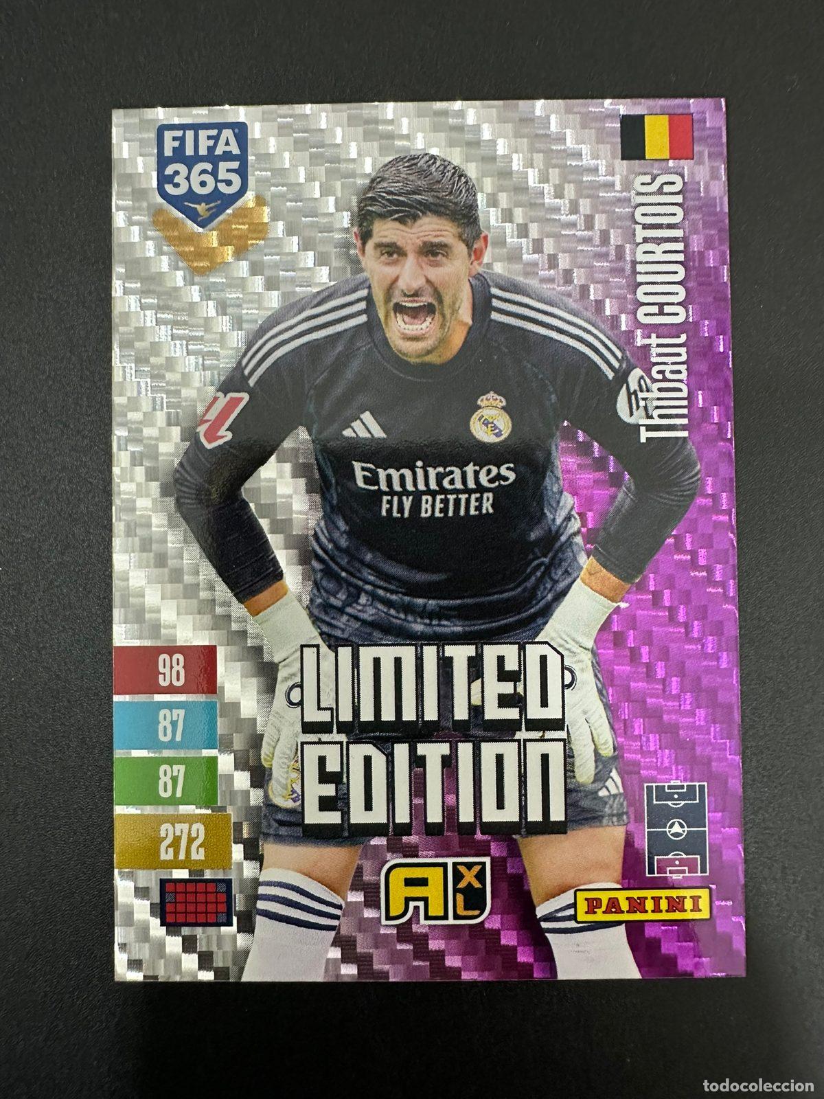 Figurine di Calcio: Panini Adrenalyn XL 2027, limited edition card, Thibaut Courtois
