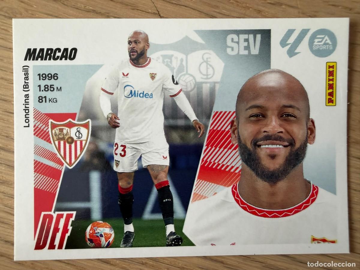 Cromos de Futebol: 7B 7 B MARCAO SEVILLA 25 26 2025 2026 LIGA EA SPORTS COLECCIONES ESTE SIN PEGAR STICKER