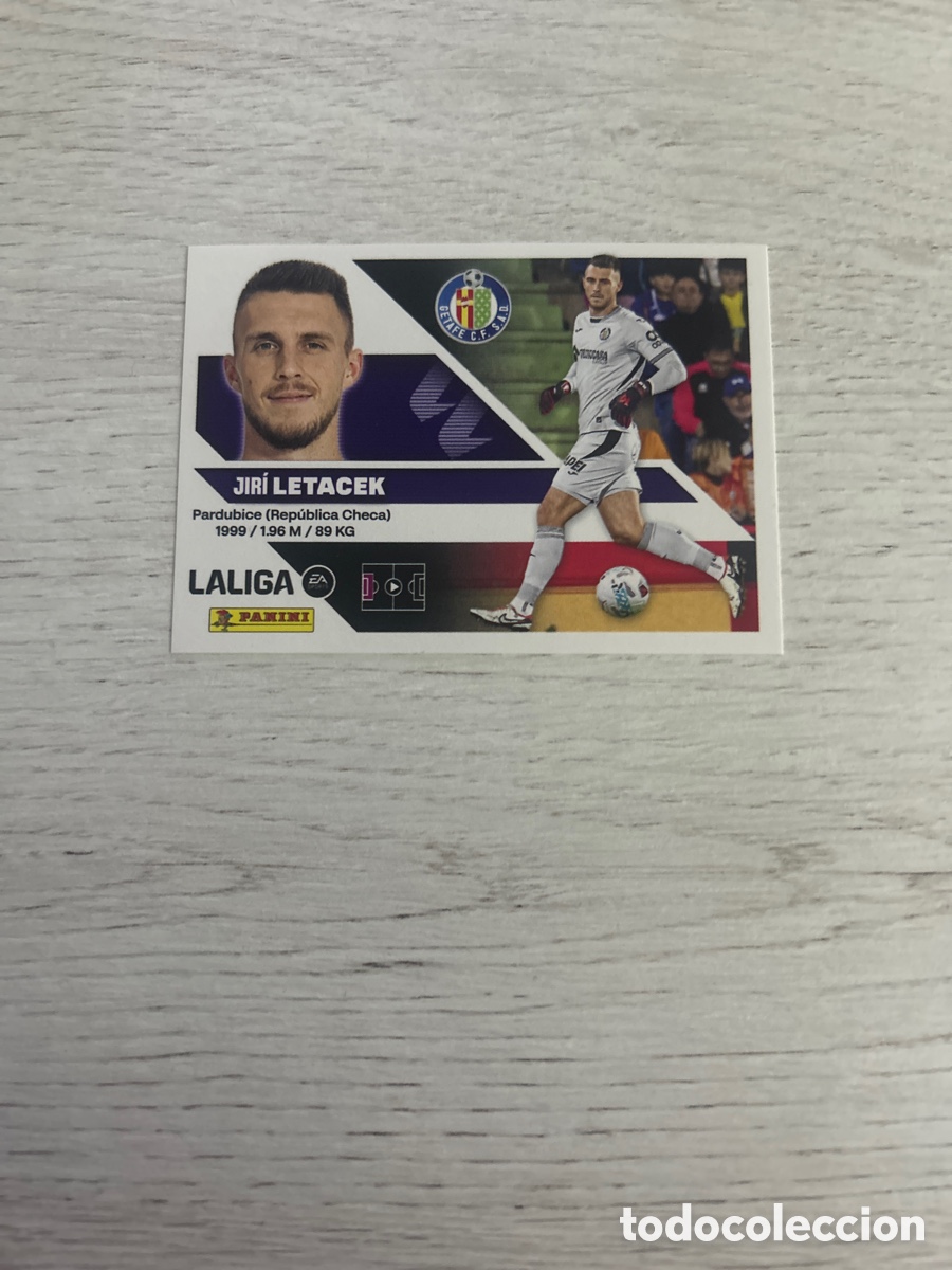Cromos de f&uacute;tbol: Letacek 4 Getafe Liga Este 2026/27 26-27 Panini