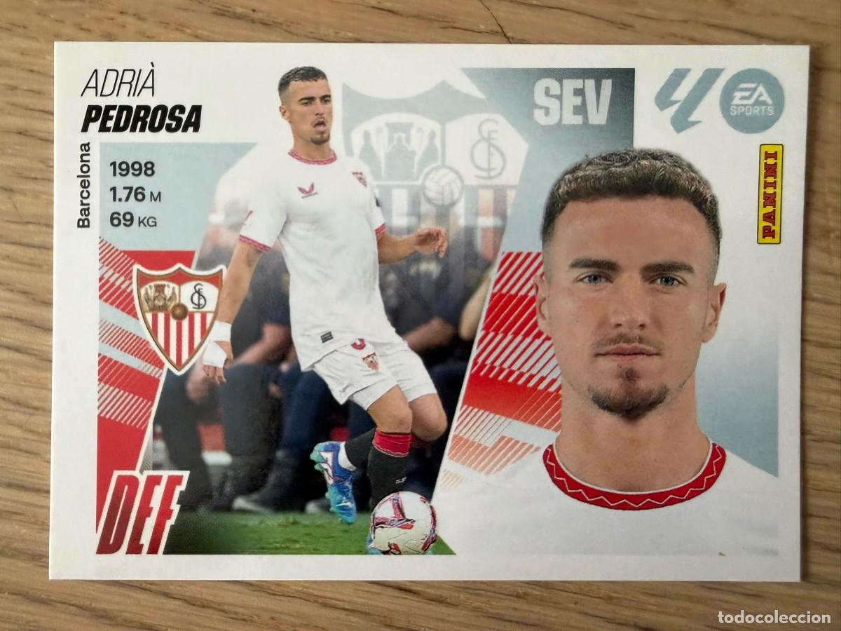 Football Stickers: 10 PEDROSA SEVILLA 25 26 2025 2026 LIGA EA SPORTS COLECCIONES ESTE SIN PEGAR STICKER