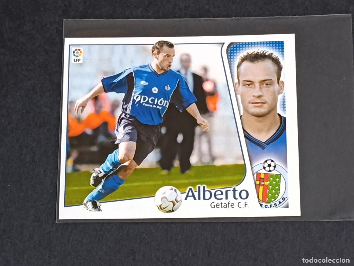 Football Stickers: ALBERTO GETAFE CF - COLECCIONES EDICIONES ESTE LA LIGA 2004 2005 - PANINI 04 05 SIN PEGAR