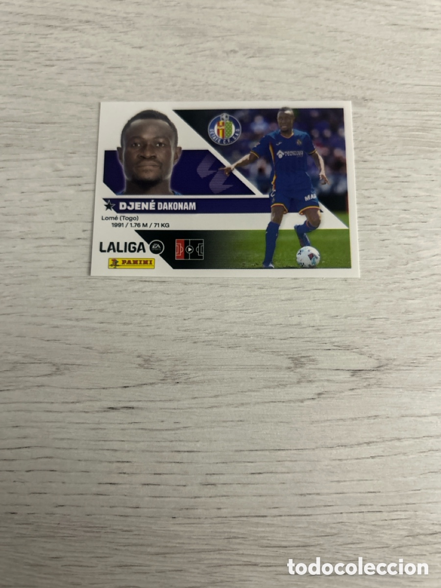 Football Stickers: Djen&eacute; 6 Getafe Liga Este 2026/27 26-27 Panini
