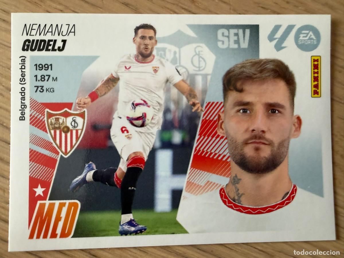 Football Stickers: 11 GUDELJ SEVILLA 25 26 2025 2026 LIGA EA SPORTS COLECCIONES ESTE SIN PEGAR STICKER