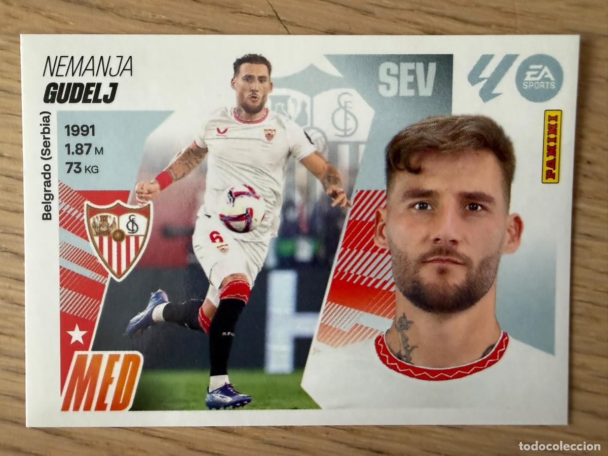 Football Stickers: 11 GUDELJ SEVILLA 25 26 2025 2026 LIGA EA SPORTS COLECCIONES ESTE SIN PEGAR STICKER