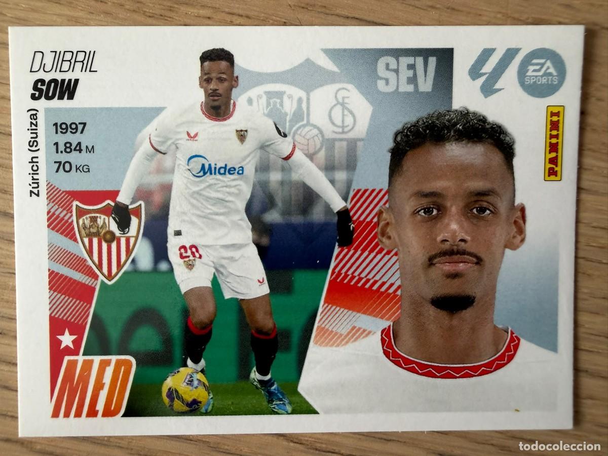 Cromos de f&uacute;tbol: 12 SOW SEVILLA 25 26 2025 2026 LIGA EA SPORTS COLECCIONES ESTE SIN PEGAR STICKER