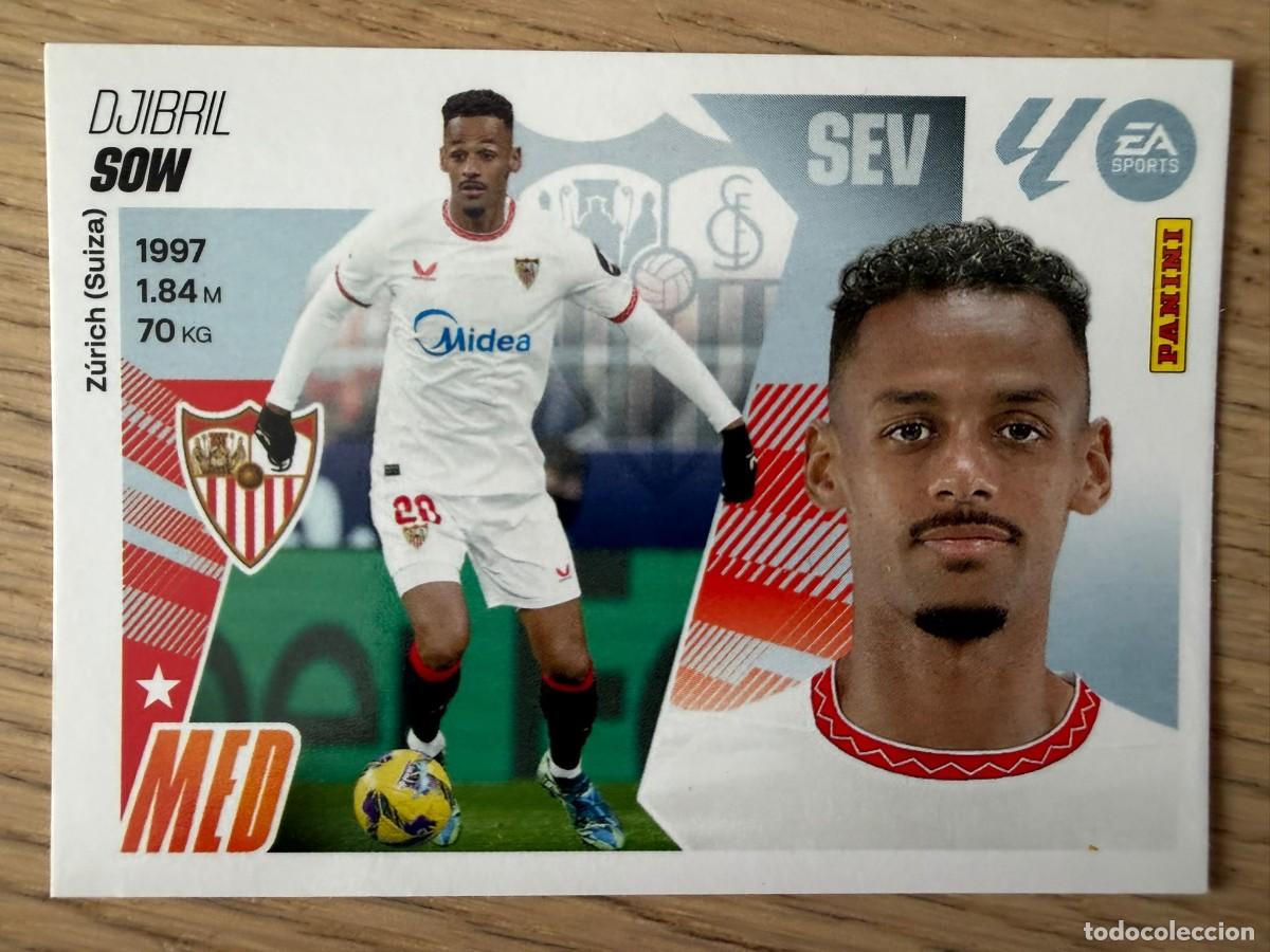 Cromos de f&uacute;tbol: 12 SOW SEVILLA 25 26 2025 2026 LIGA EA SPORTS COLECCIONES ESTE SIN PEGAR STICKER