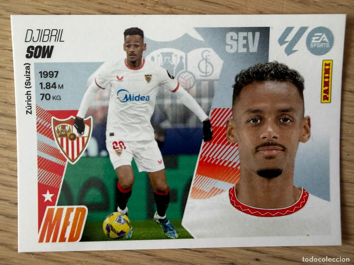 Cromos de f&uacute;tbol: 12 SOW SEVILLA 25 26 2025 2026 LIGA EA SPORTS COLECCIONES ESTE SIN PEGAR STICKER