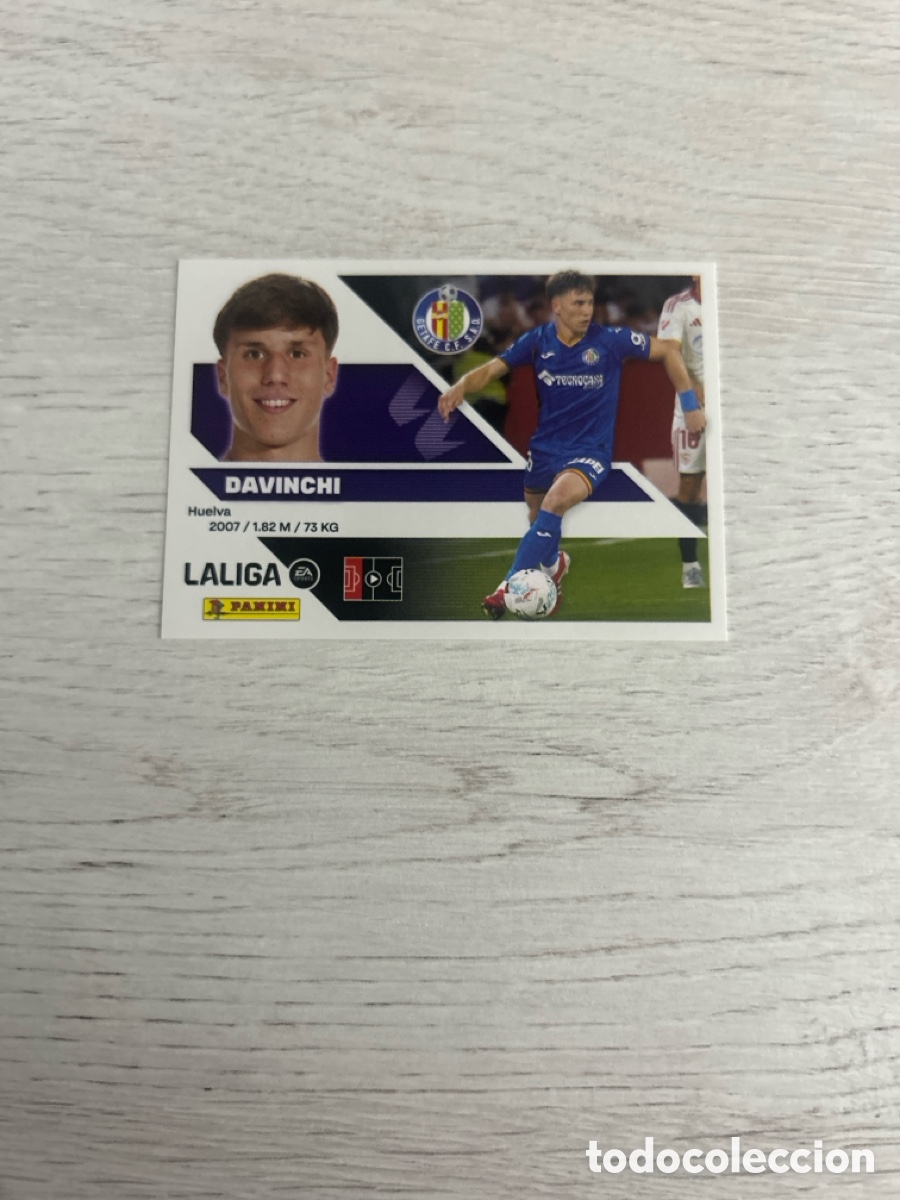 Cromos de f&uacute;tbol: Davinchi 10 Getafe Liga Este 2026/27 26-27 Panini
