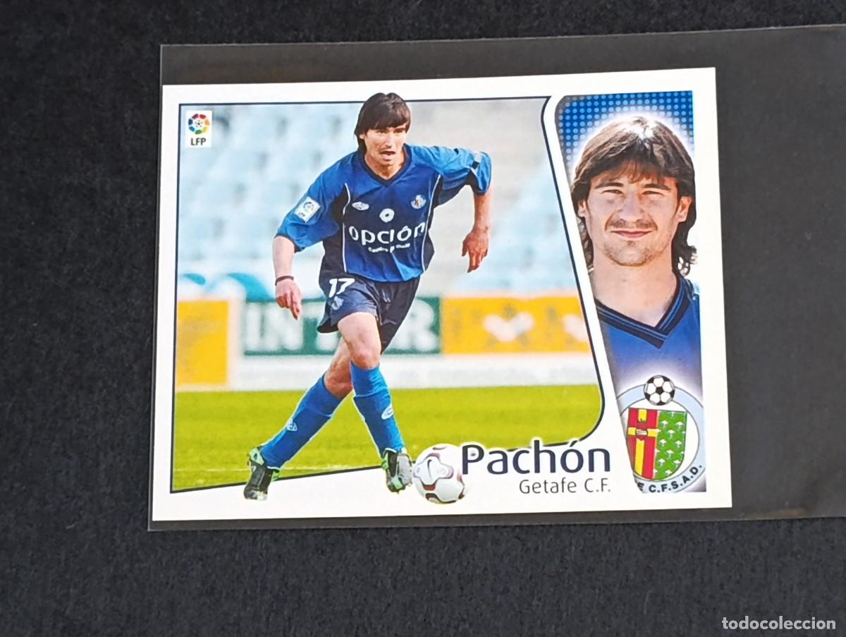 Cromos de f&uacute;tbol: PACH&Oacute;N GETAFE CF - COLECCIONES EDICIONES ESTE LA LIGA 2004 2005 - PANINI 04 05 SIN PEGAR