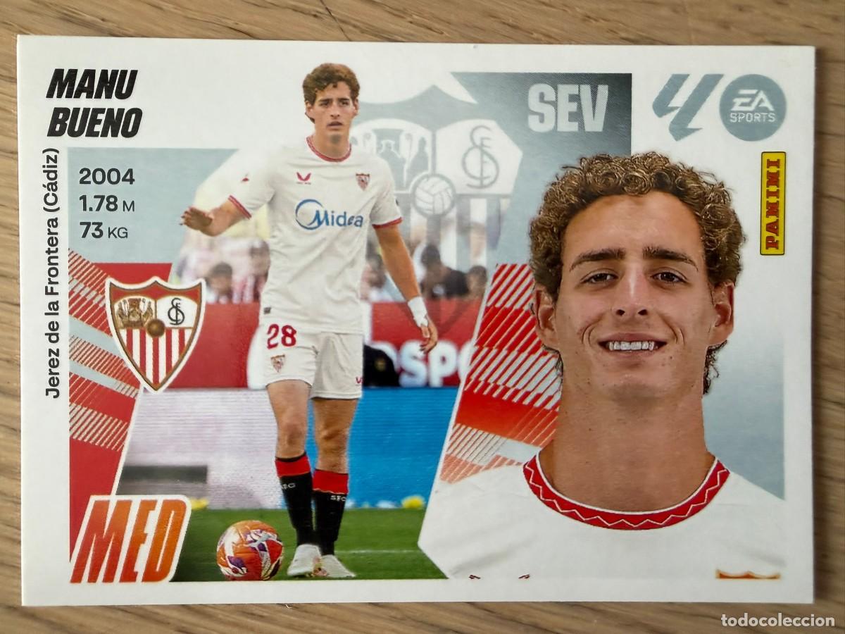 Cromos de f&uacute;tbol: 15 MANU BUENO SEVILLA 25 26 2025 2026 LIGA EA SPORTS COLECCIONES ESTE SIN PEGAR STICKER