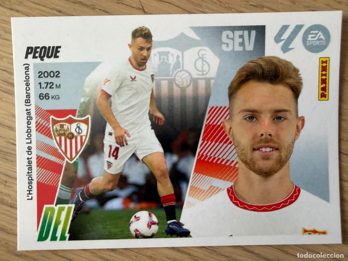 Cartes &agrave; collectionner de Football: 16 PEQUE SEVILLA 25 26 2025 2026 LIGA EA SPORTS COLECCIONES ESTE SIN PEGAR STICKER