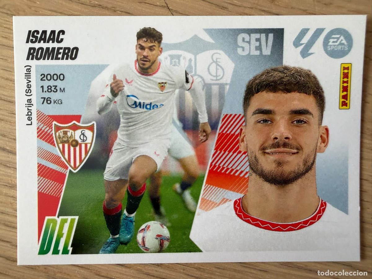 Figurine di Calcio: 19 ISAAC ROMERO SEVILLA 25 26 2025 2026 LIGA EA SPORTS COLECCIONES ESTE SIN PEGAR STICKER
