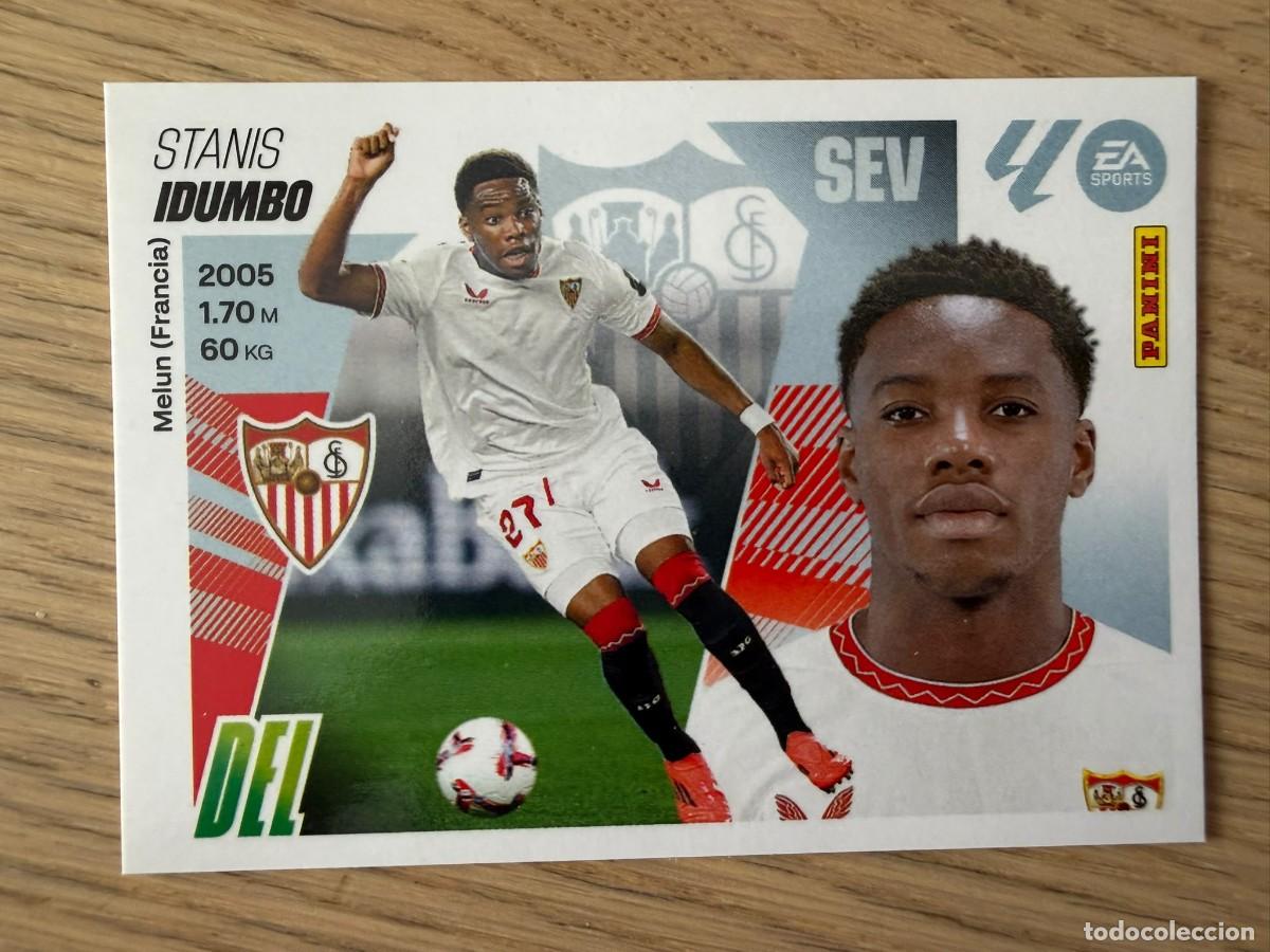 Cromos de f&uacute;tbol: 20B 20 B IDUMBO SEVILLA 25 26 2025 2026 LIGA EA SPORTS COLECCIONES ESTE SIN PEGAR STICKER