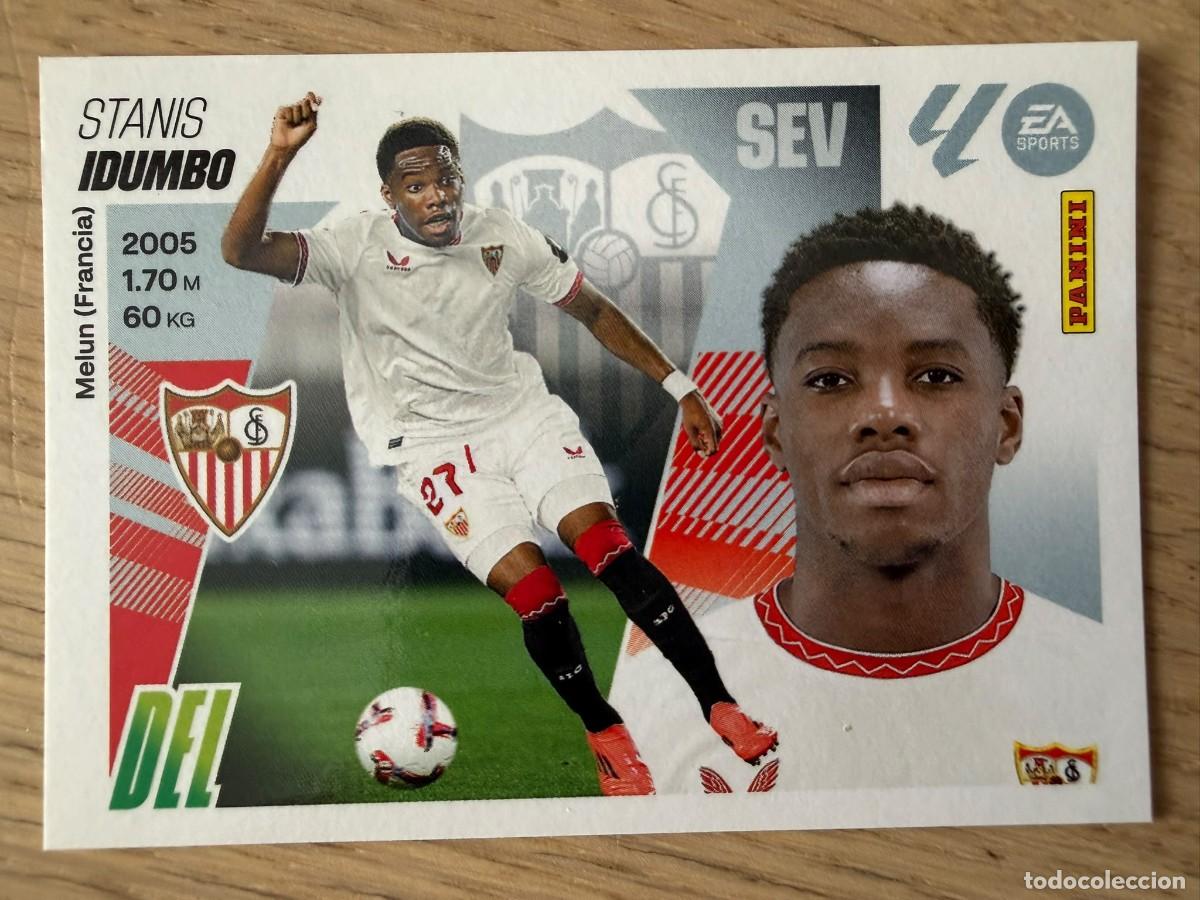 Cromos de f&uacute;tbol: 20B 20 B IDUMBO SEVILLA 25 26 2025 2026 LIGA EA SPORTS COLECCIONES ESTE SIN PEGAR STICKER