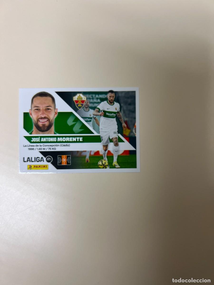 Cromos de f&uacute;tbol: 16 MORENTE ELCHE LIGA ESTE 2026-2027/26-27 PANINI