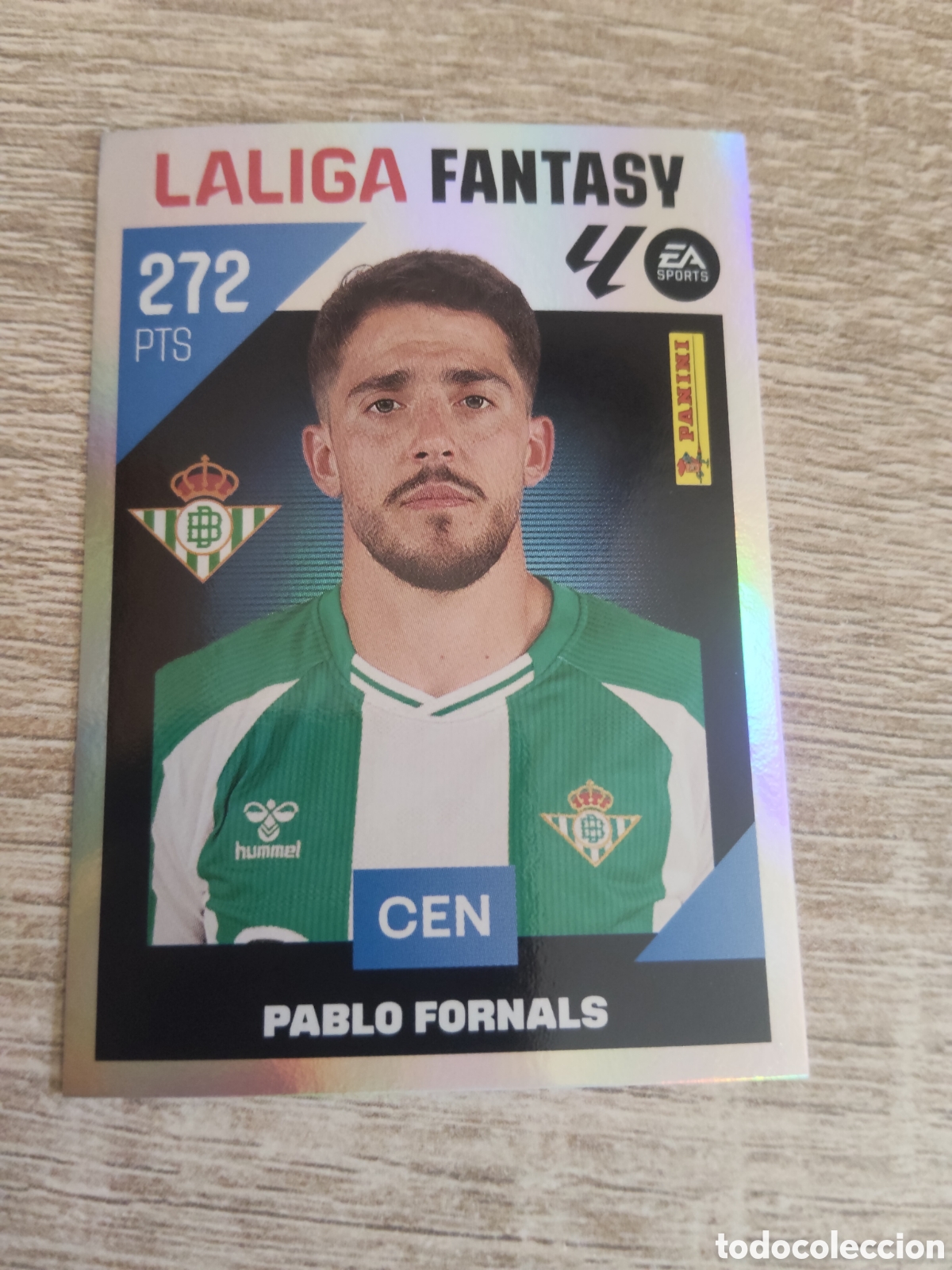 Cromos de f&uacute;tbol: Pablo Fornals Real Betis laliga fantasy 2026 2027 26 27 ediciones este