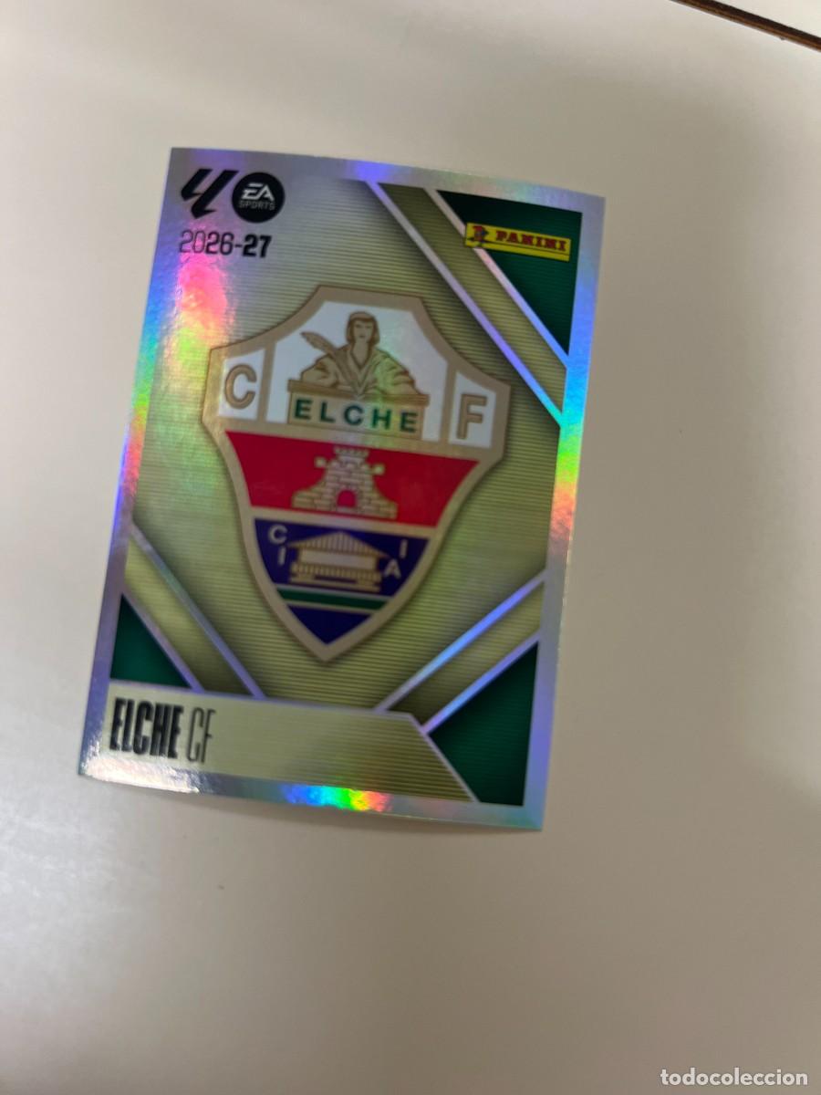 Cromos de f&uacute;tbol: ESCUDO ELCHE LIGA ESTE 2026-2027/26-27 PANINI