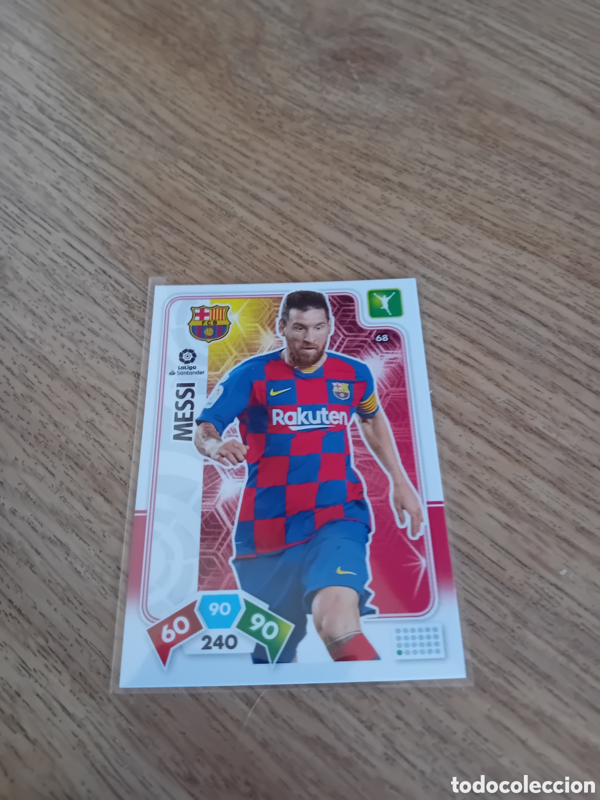 Cromos de f&uacute;tbol: Messi 68 Barcelona 19 20 2019 2020 Adrenalyn XL Panini Nuevo